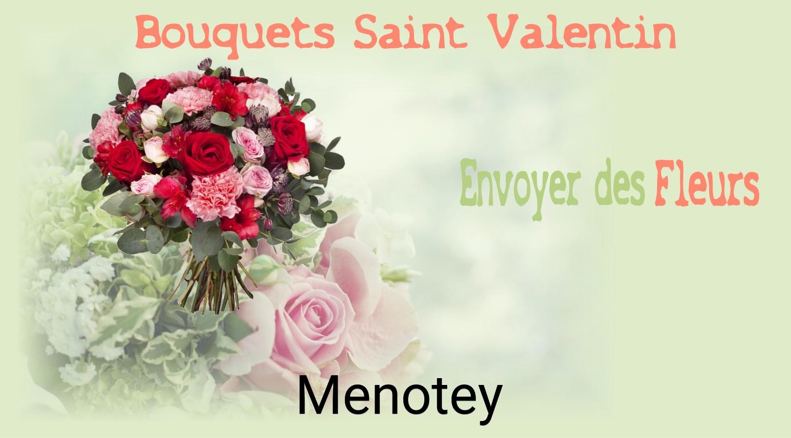 Roses de Saint-Valentin livrées à Menotey