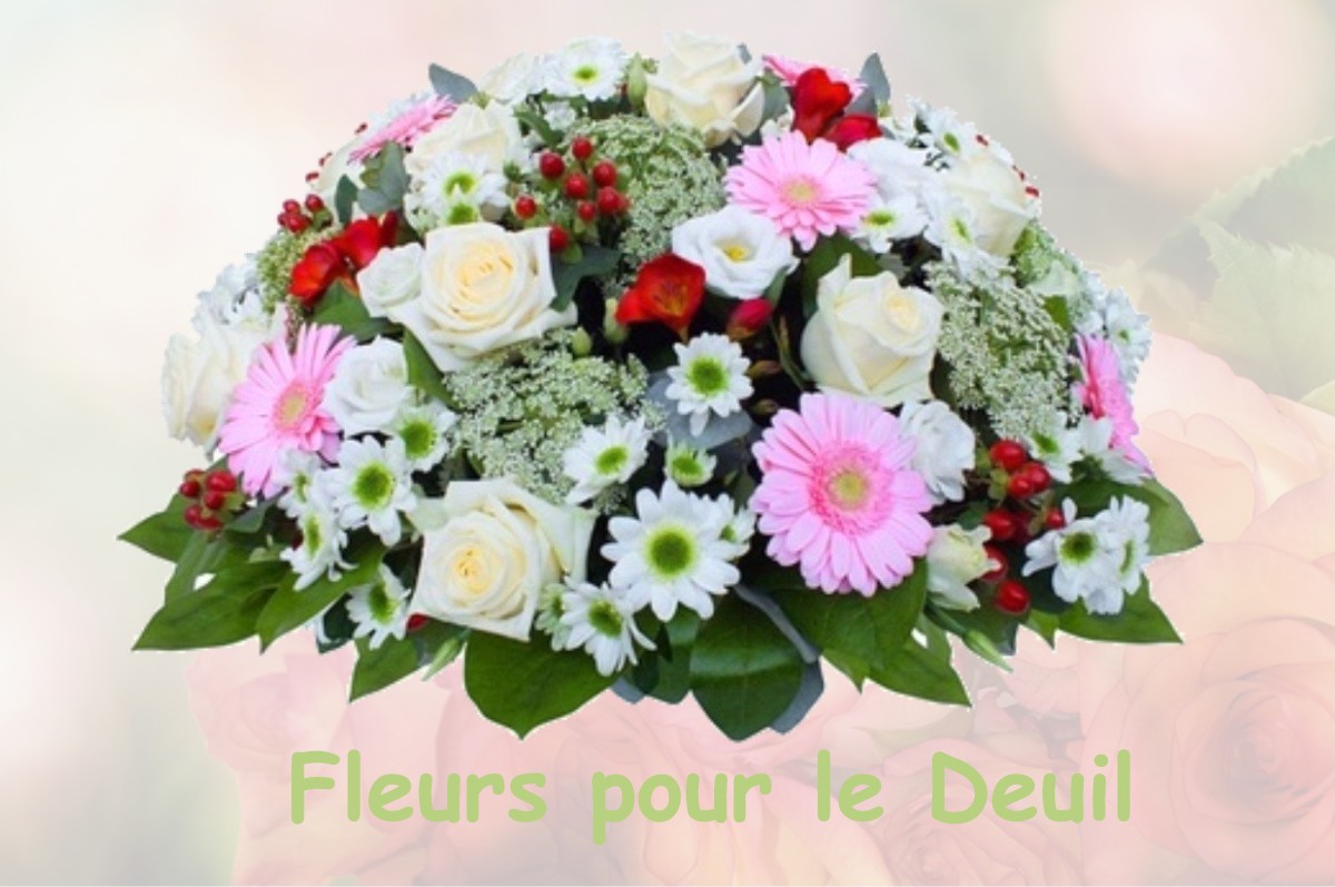 fleurs deuil MENOTEY